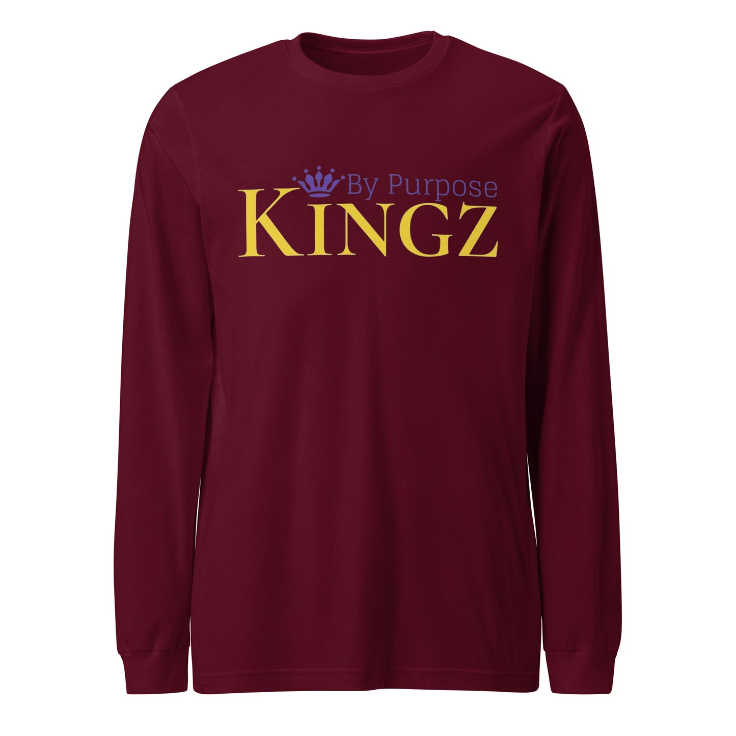 Kingz By Purpose Royal Combo (Gold/Lila/Lila) Langarm-T-Shirt