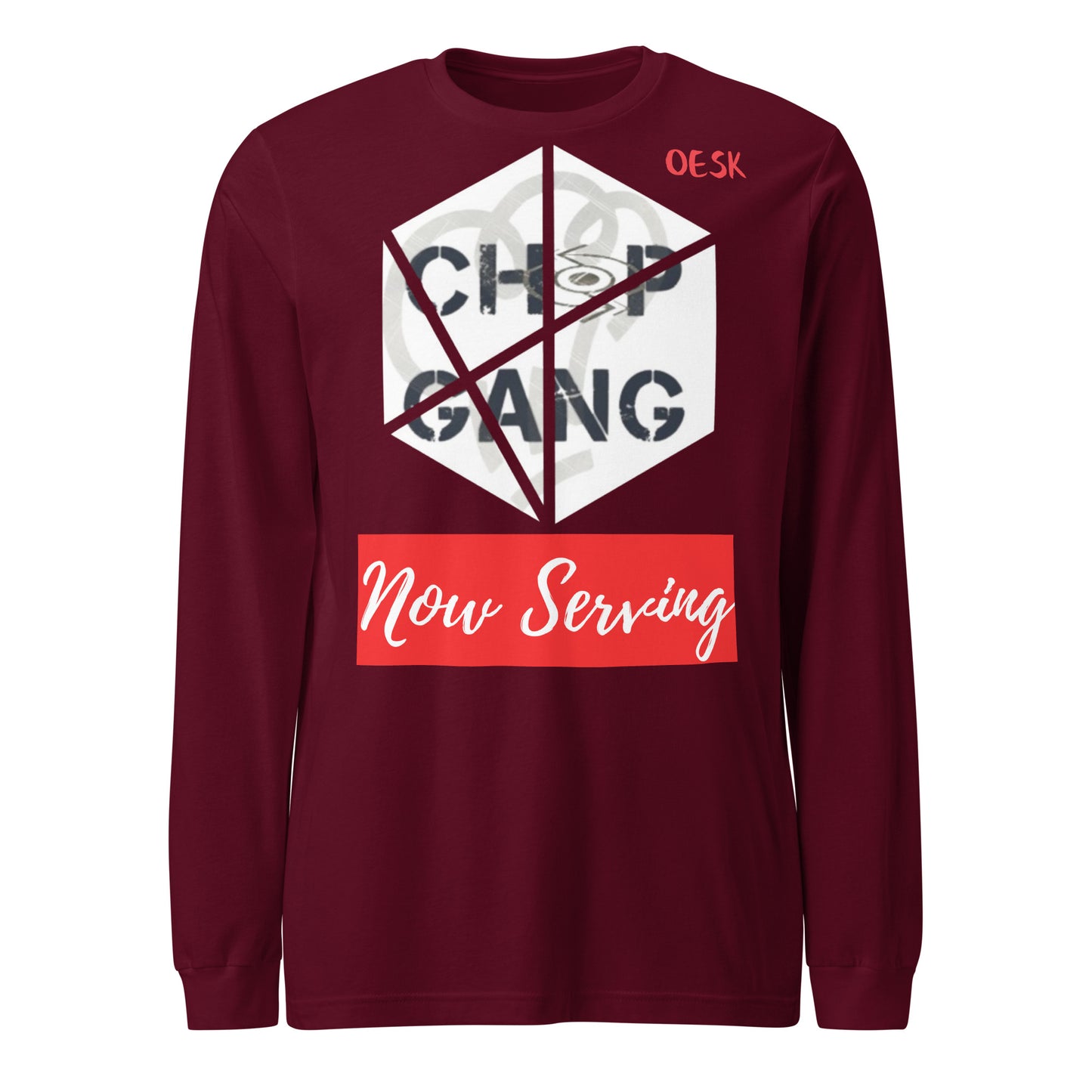 Chop Gang Vol. II, Ver. I Langarm-T-Shirt (Farbvarianten 2)