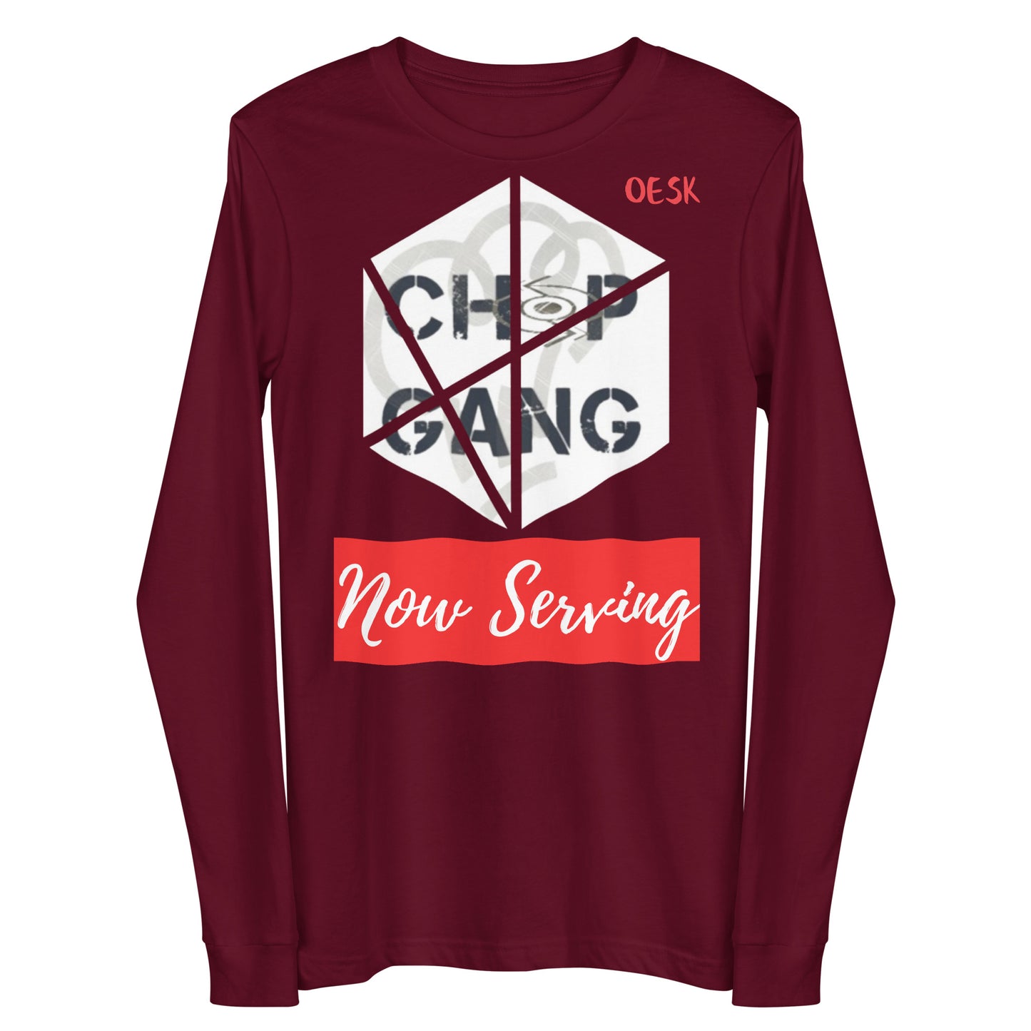 Chop Gang Vol. II, Ver. I Langarm-T-Shirt (Farbvarianten 2)