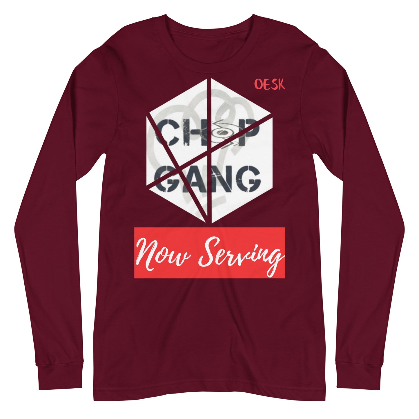 Chop Gang Vol. II, Ver. I Langarm-T-Shirt (Farbvarianten 2)