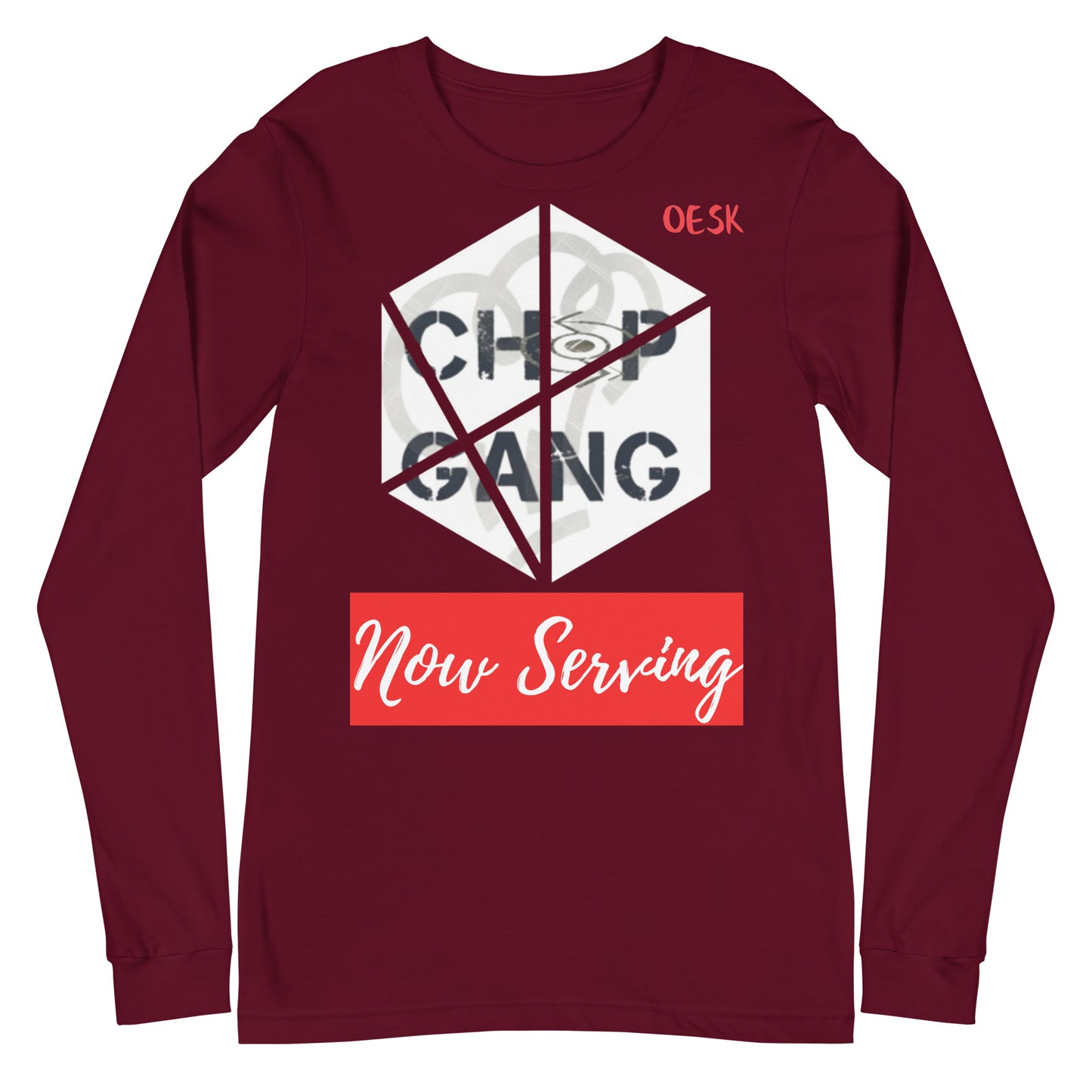 Chop Gang Vol. II, Ver. I Langarm-T-Shirt (Farbvarianten 2)
