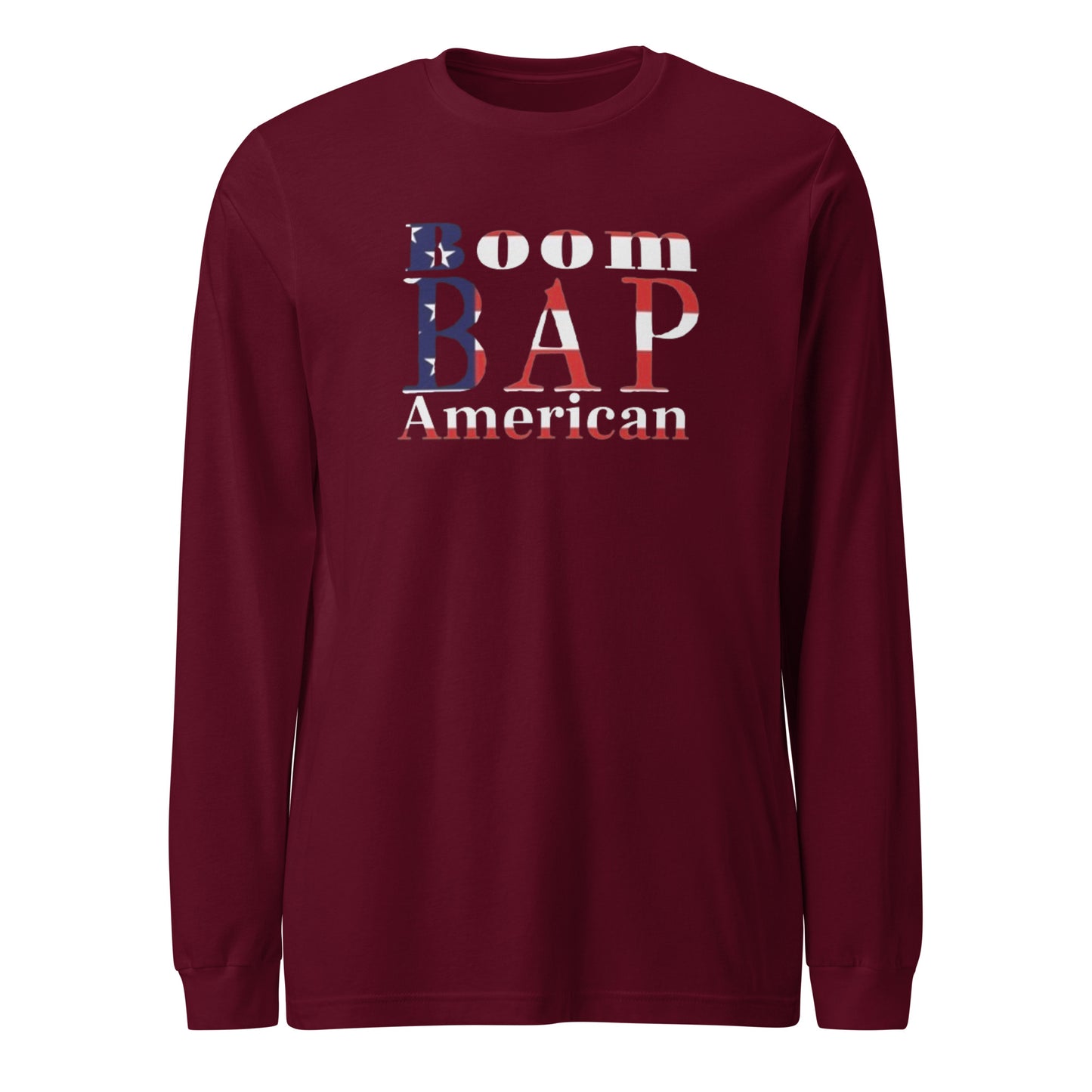 Boom Bap American Long Sleeve Tee (Color way Options 2)
