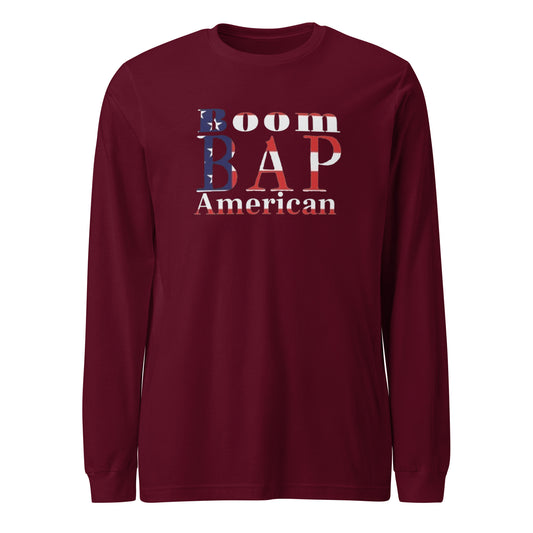 Boom Bap American Long Sleeve Tee (Color way Options 2)