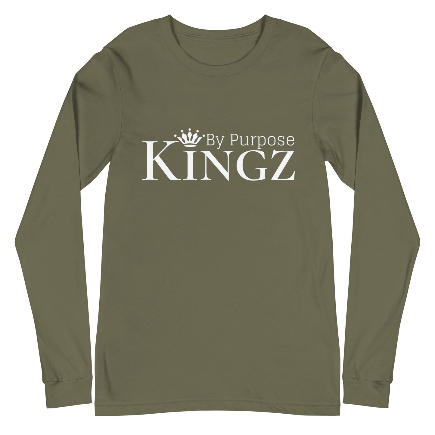 Kingz By Purpose White Long Sleeve Tee