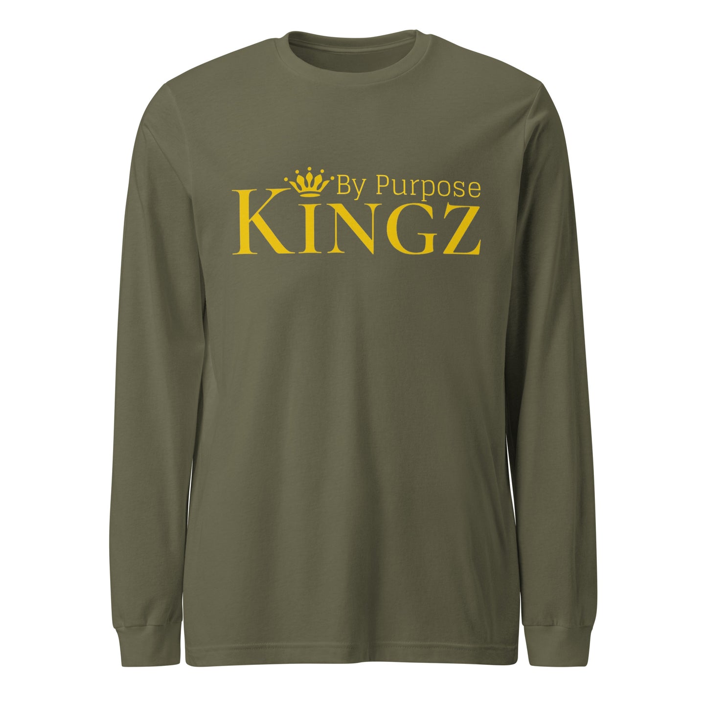 Kingz By Purpose Royal Gold Long Sleeve Tee