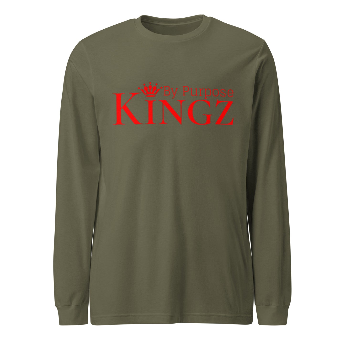 Kingz By Purpose Wolfpack/Red Long Sleeve Tee