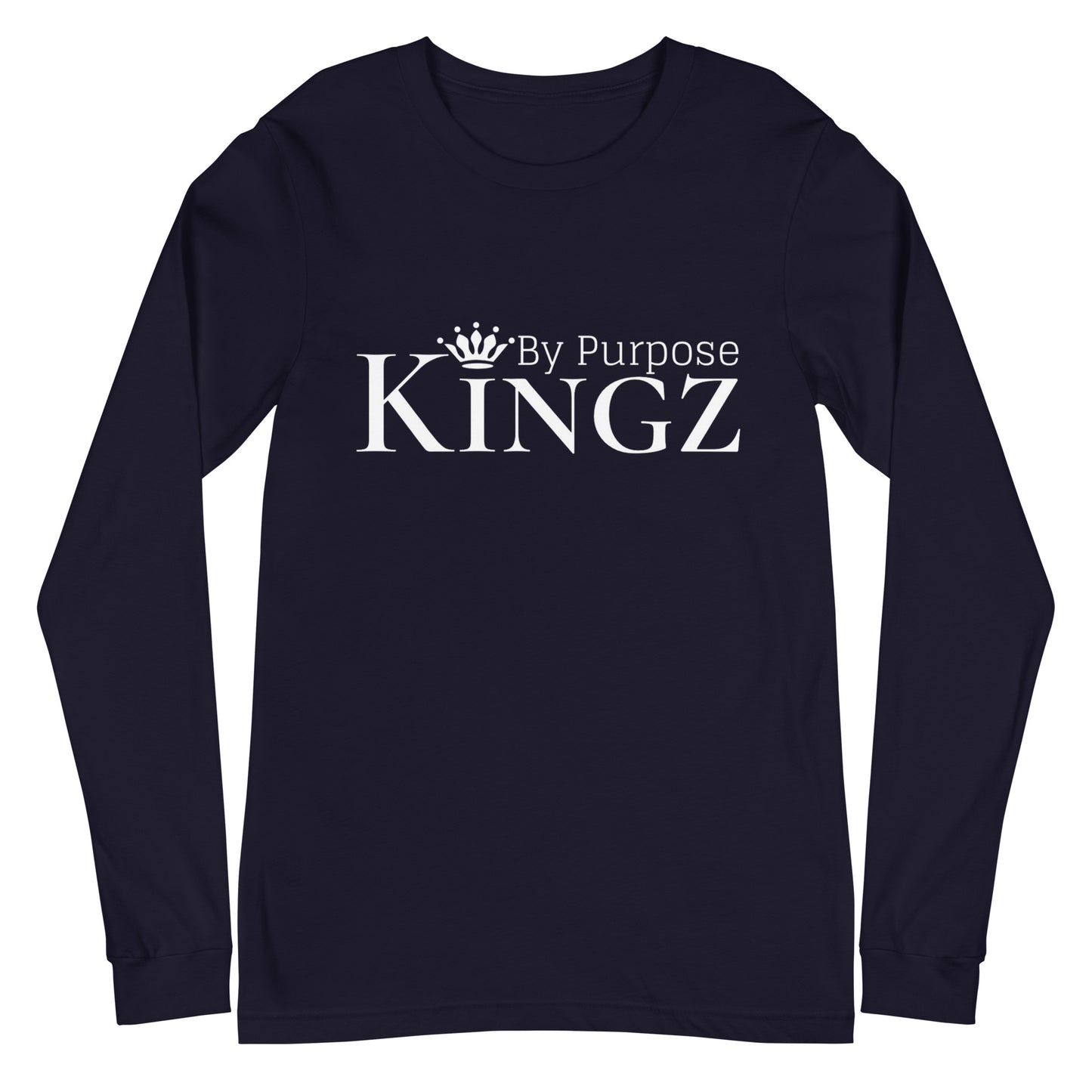 Kingz By Purpose White Long Sleeve Tee