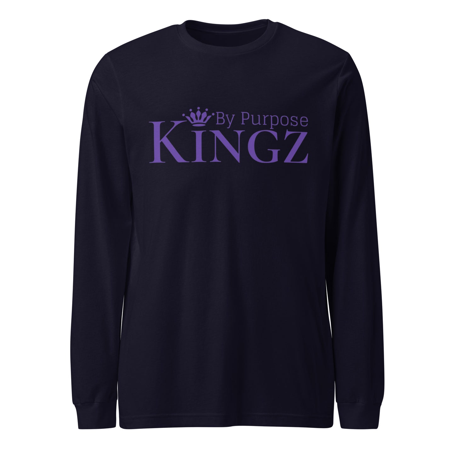 Kingz By Purpose Royal Purple Long Sleeve Tee