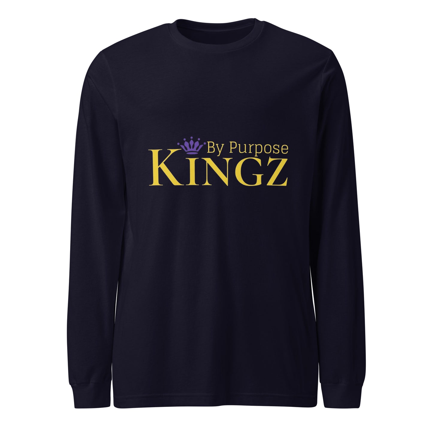 Kingz By Purpose Royal Combo (Gold/Gold/Purple) Long Sleeve Tee