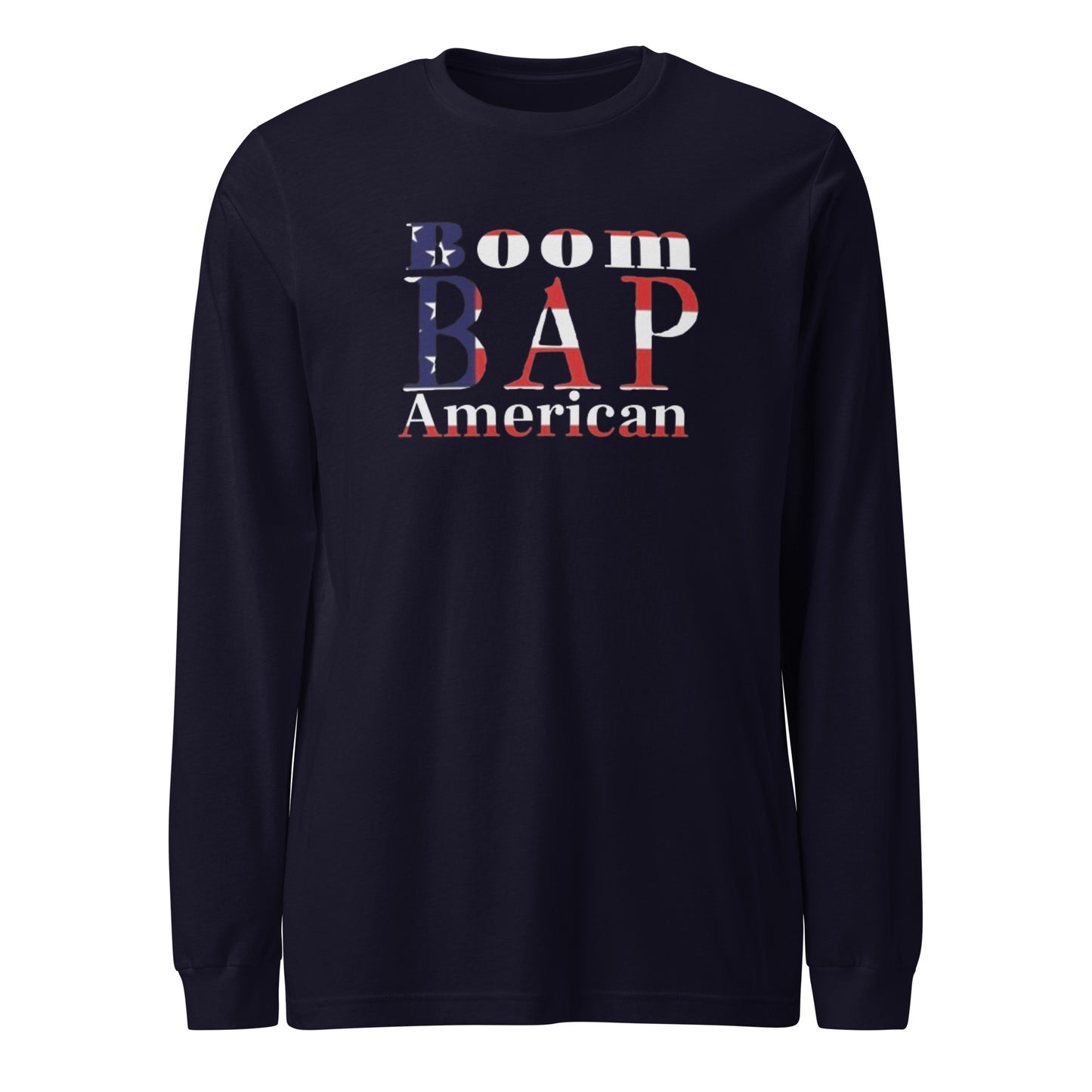 Boom Bap American Long Sleeve Tee (Color way Options 1)