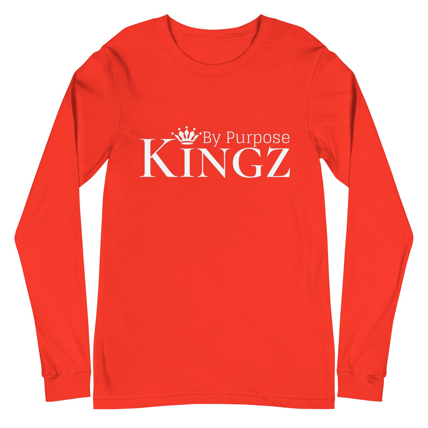 Kingz By Purpose White Long Sleeve Tee