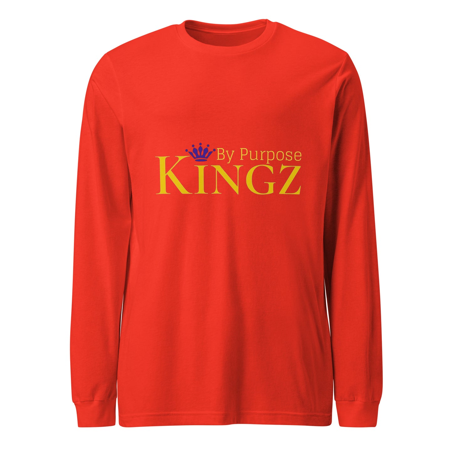 Kingz By Purpose Royal Combo (Gold/Gold/Purple) Long Sleeve Tee