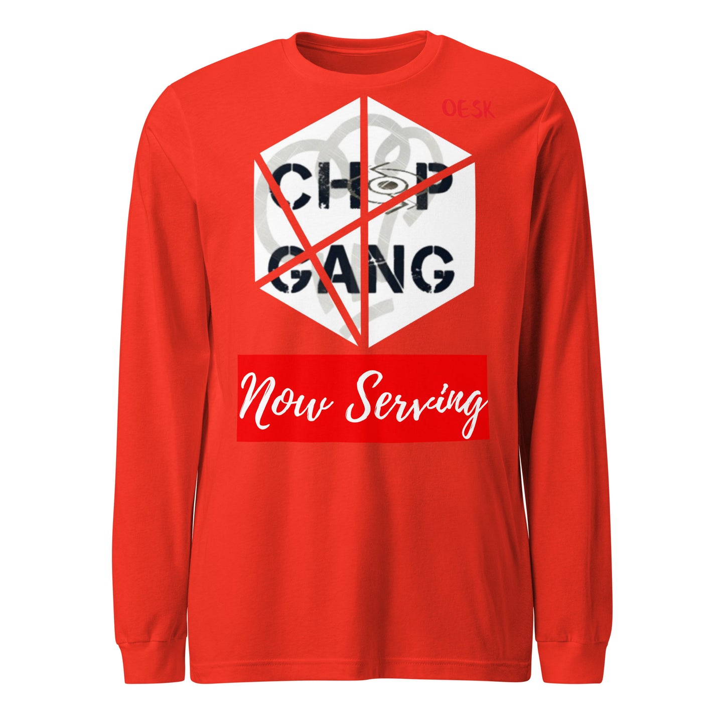 Chop Gang Vol. II, Ver. I Langarm-T-Shirt (Farbvarianten 2)