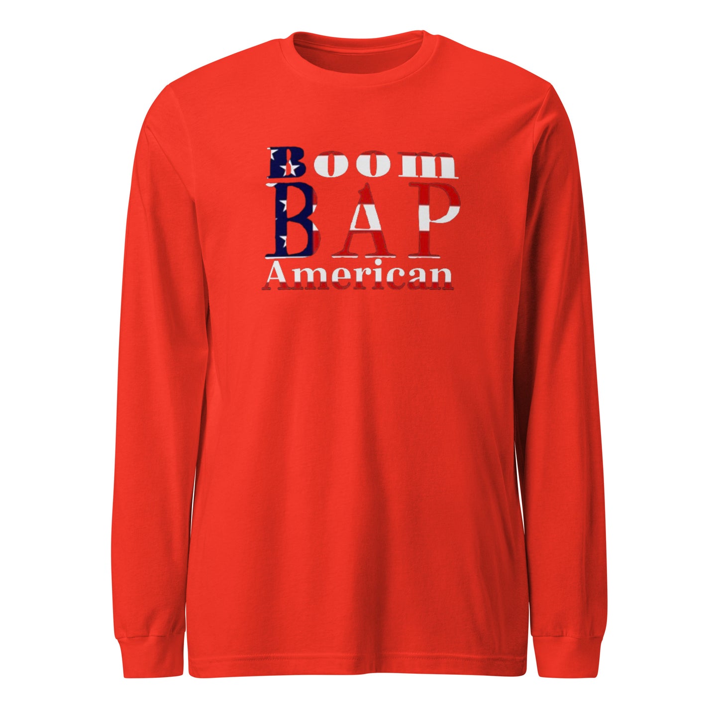 Boom Bap American Long Sleeve Tee (Color way Options 2)
