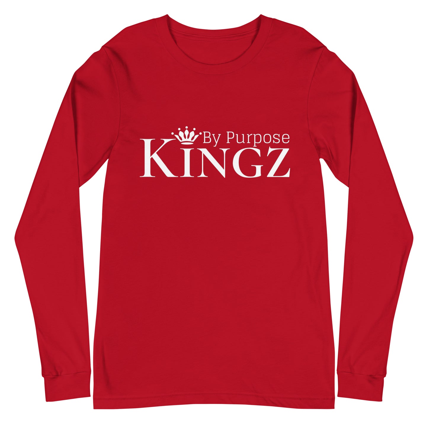 Kingz By Purpose White Long Sleeve Tee