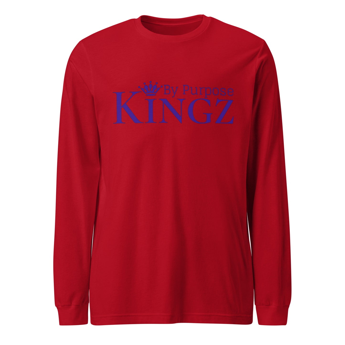 Kingz By Purpose Royal Purple Long Sleeve Tee