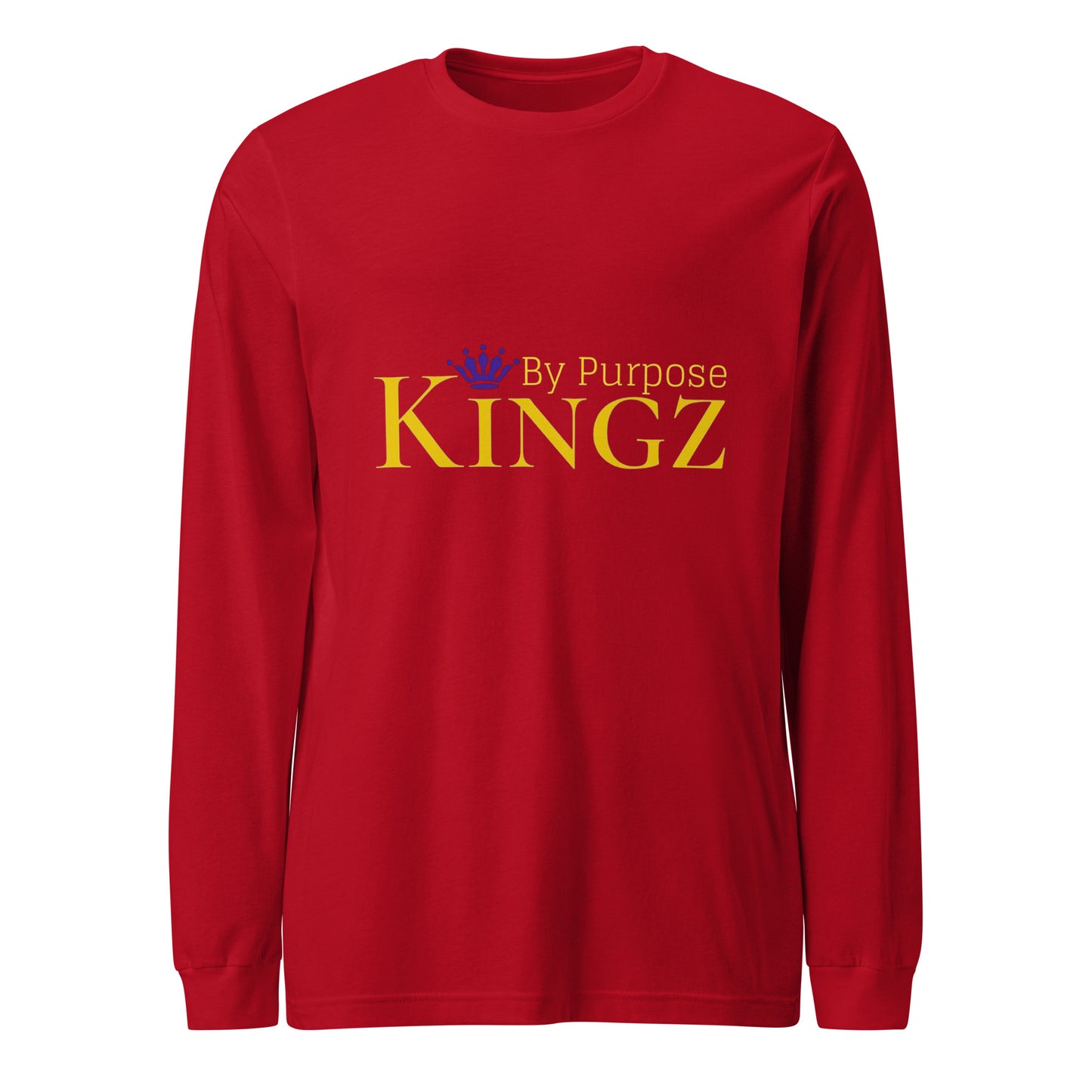 Kingz By Purpose Royal Combo (Gold/Gold/Purple) Long Sleeve Tee