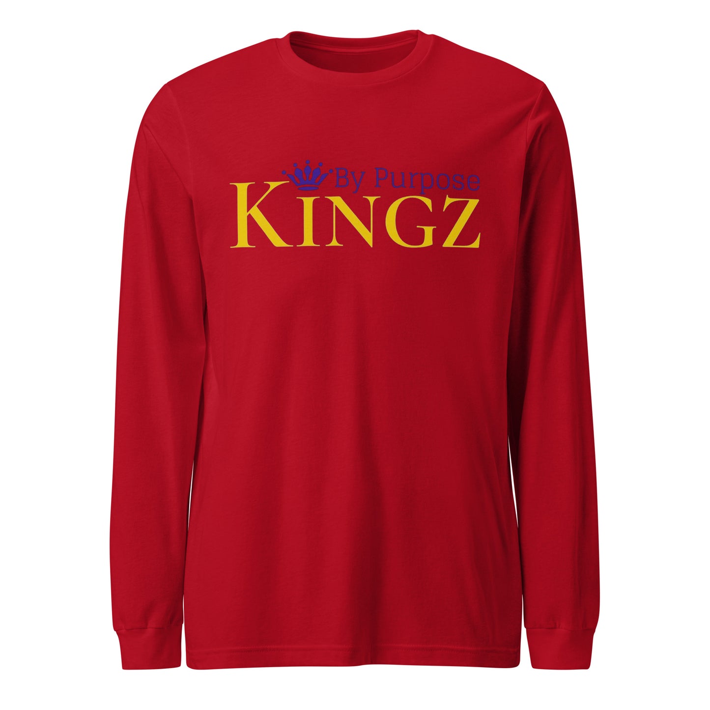 Kingz By Purpose Royal Combo (Gold/Lila/Lila) Langarm-T-Shirt