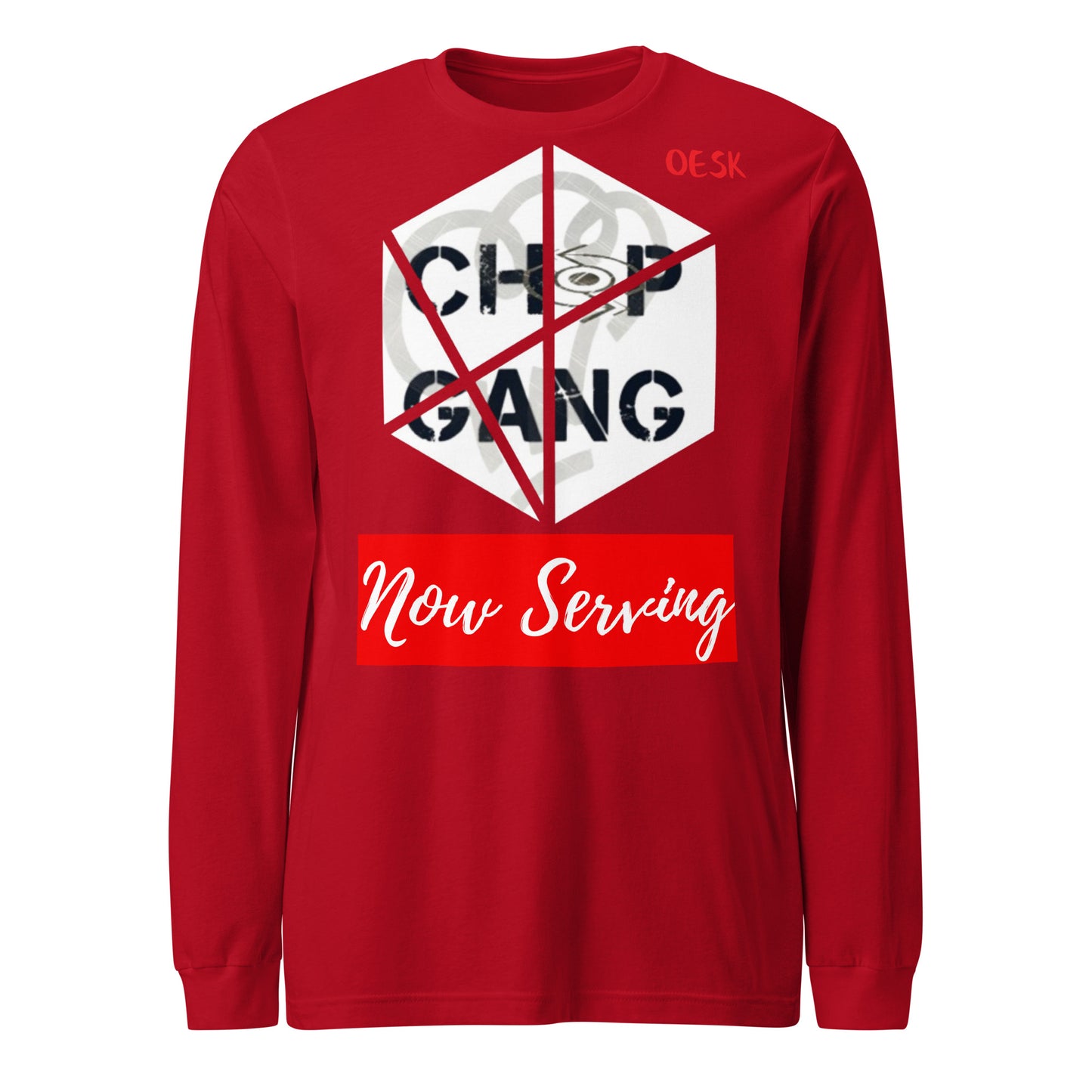 Chop Gang Vol. II, Ver. I Langarm-T-Shirt (Farbvarianten 2)