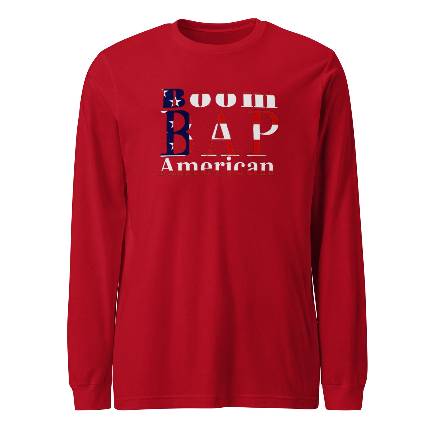 Boom Bap American Long Sleeve Tee (Color way Options 2)