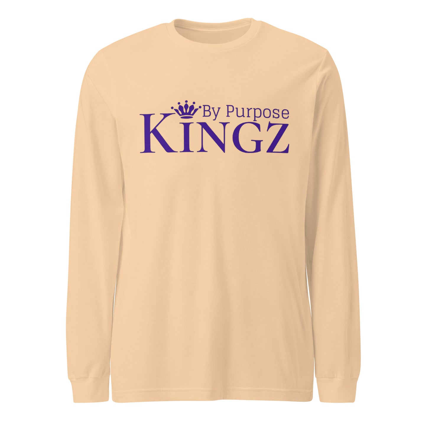 Kingz By Purpose Royal Purple Long Sleeve Tee