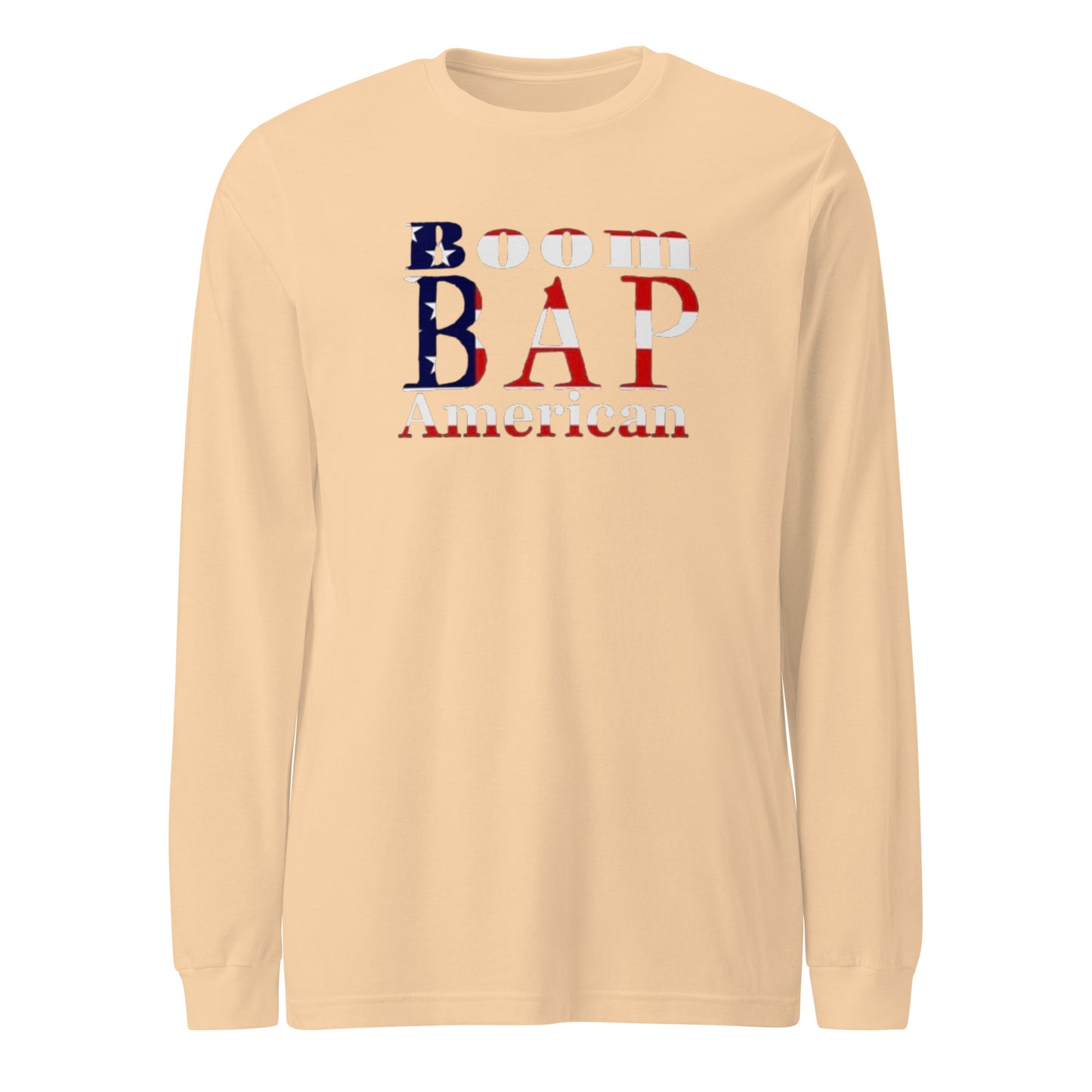 Boom Bap American Long Sleeve Tee (Color way Options 1)