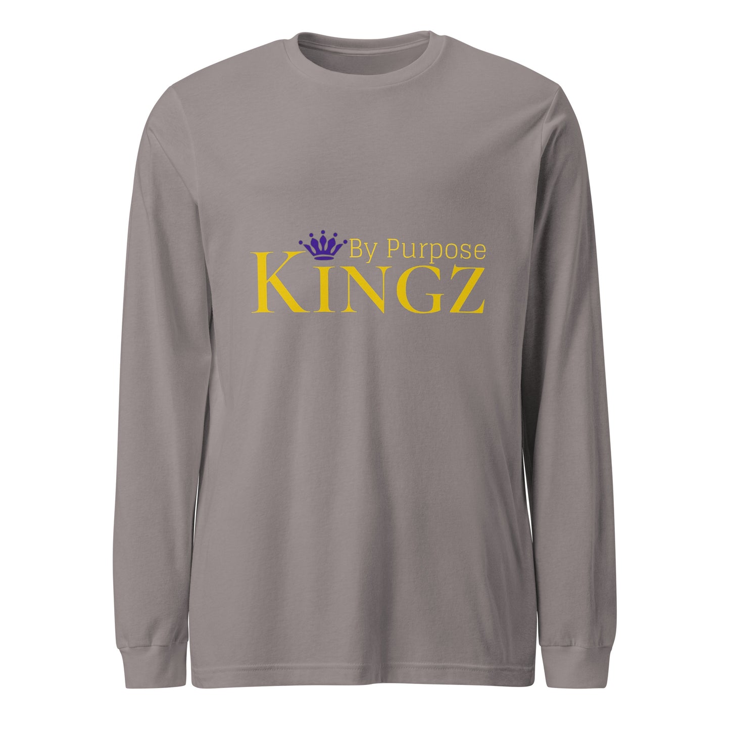 Kingz By Purpose Royal Combo (Gold/Gold/Purple) Long Sleeve Tee