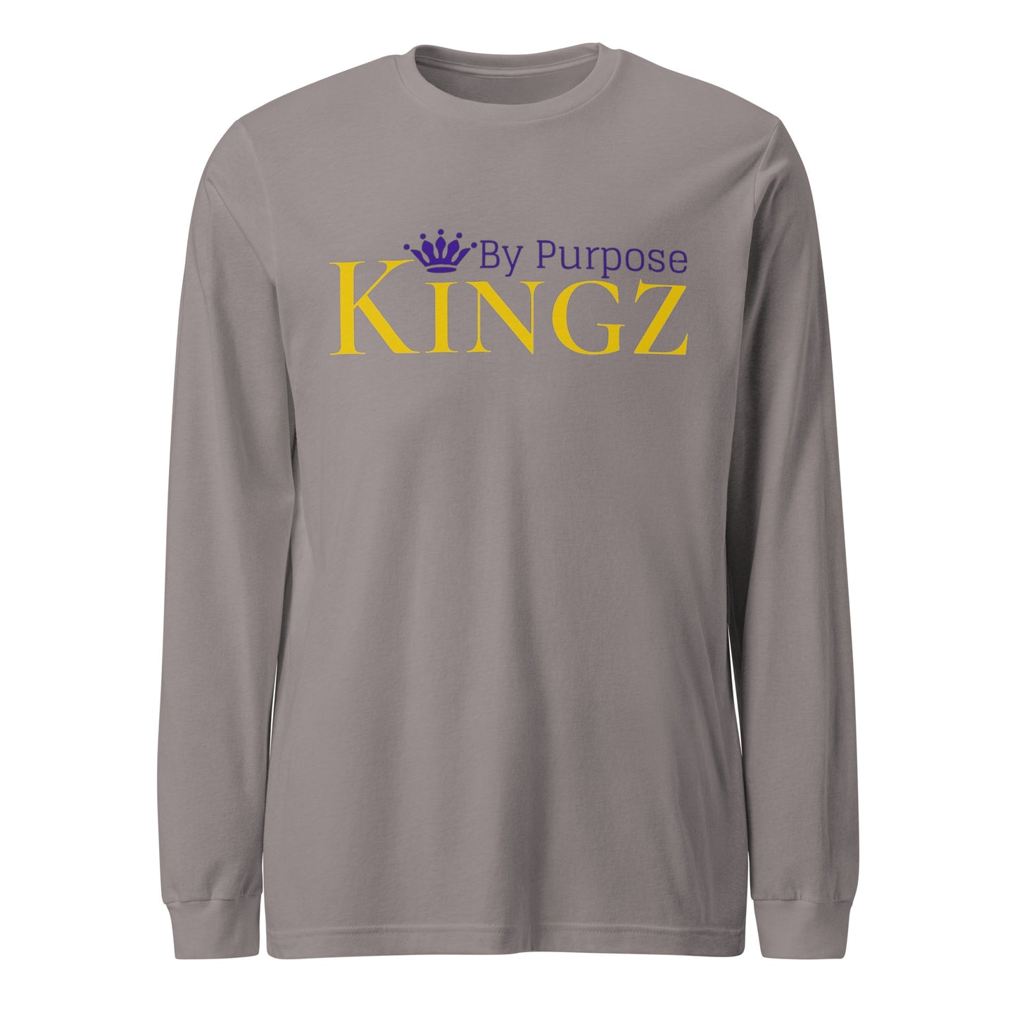 Kingz By Purpose Royal Combo (Gold/Lila/Lila) Langarm-T-Shirt