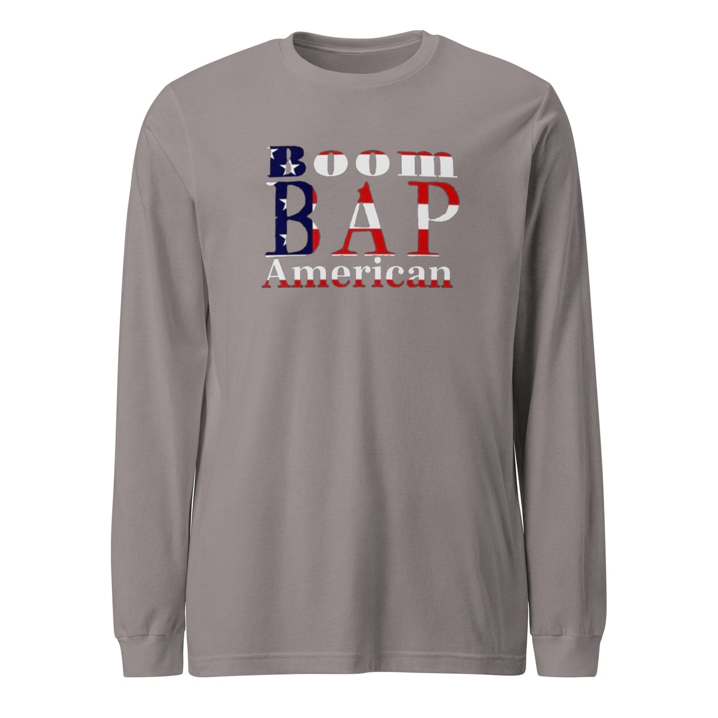 Boom Bap American Long Sleeve Tee (Color way Options 1)