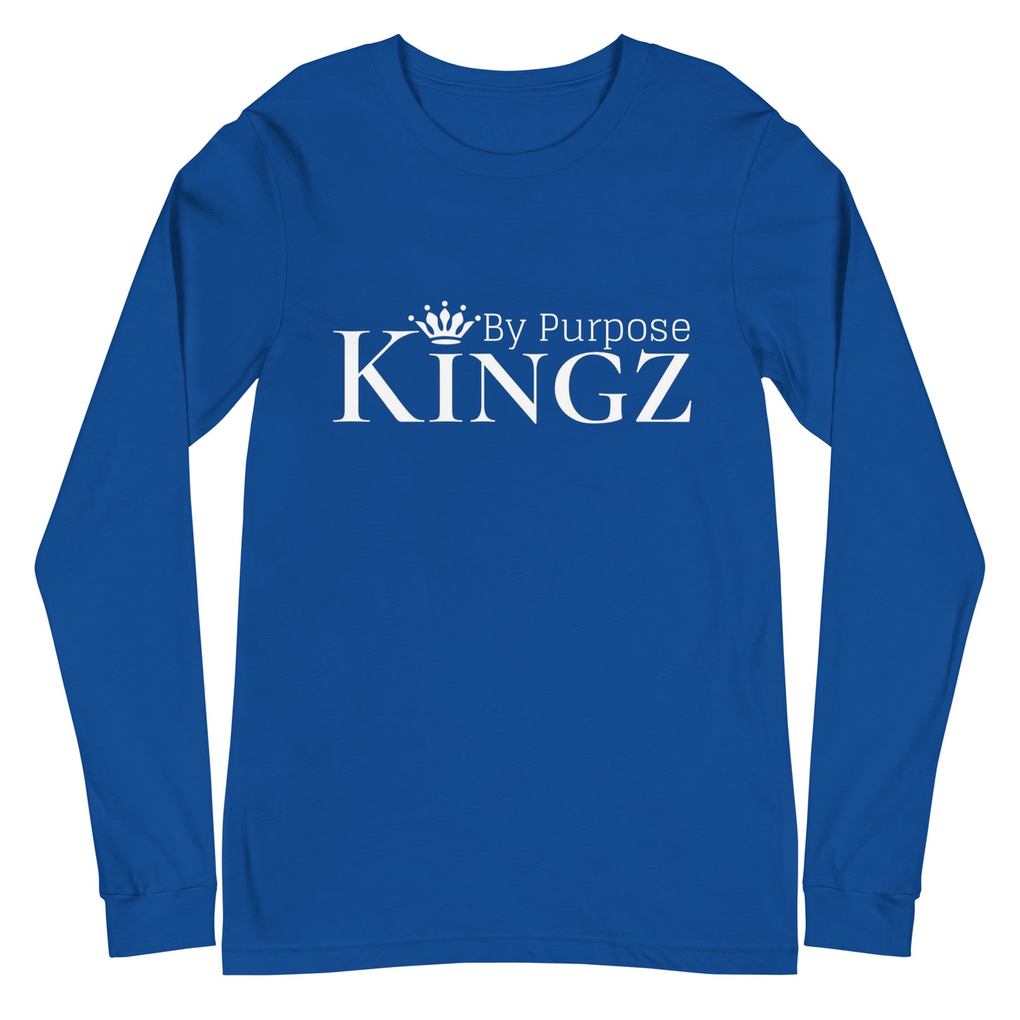 Kingz By Purpose White Long Sleeve Tee