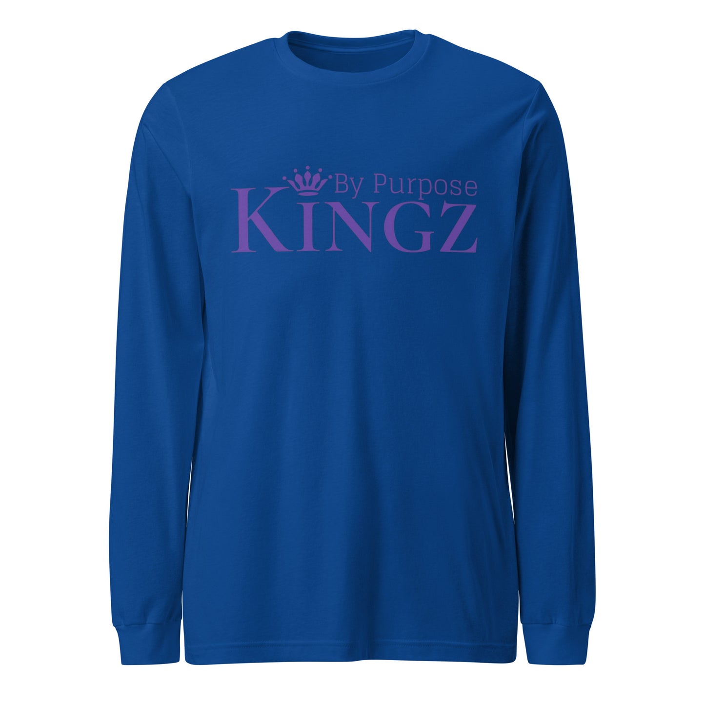 Kingz By Purpose Royal Purple Long Sleeve Tee