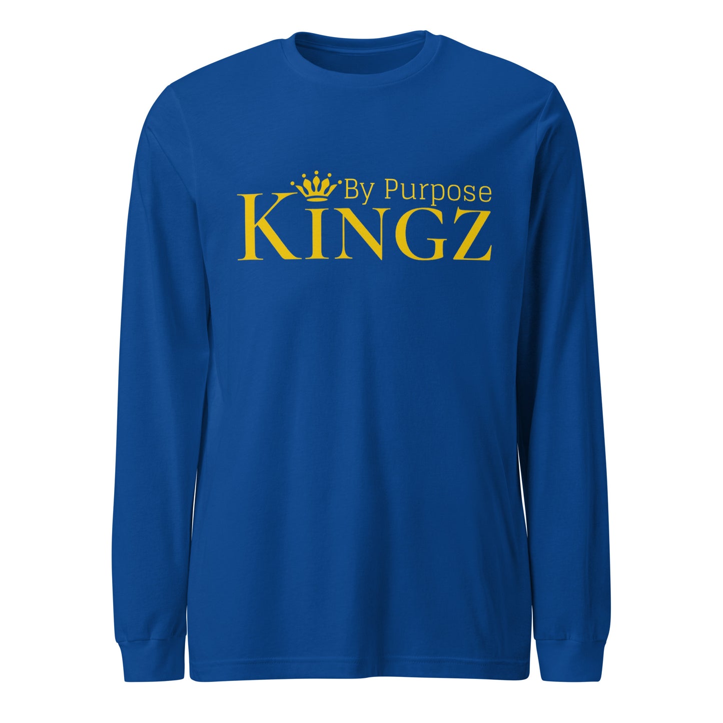 Kingz By Purpose Royal Gold Long Sleeve Tee