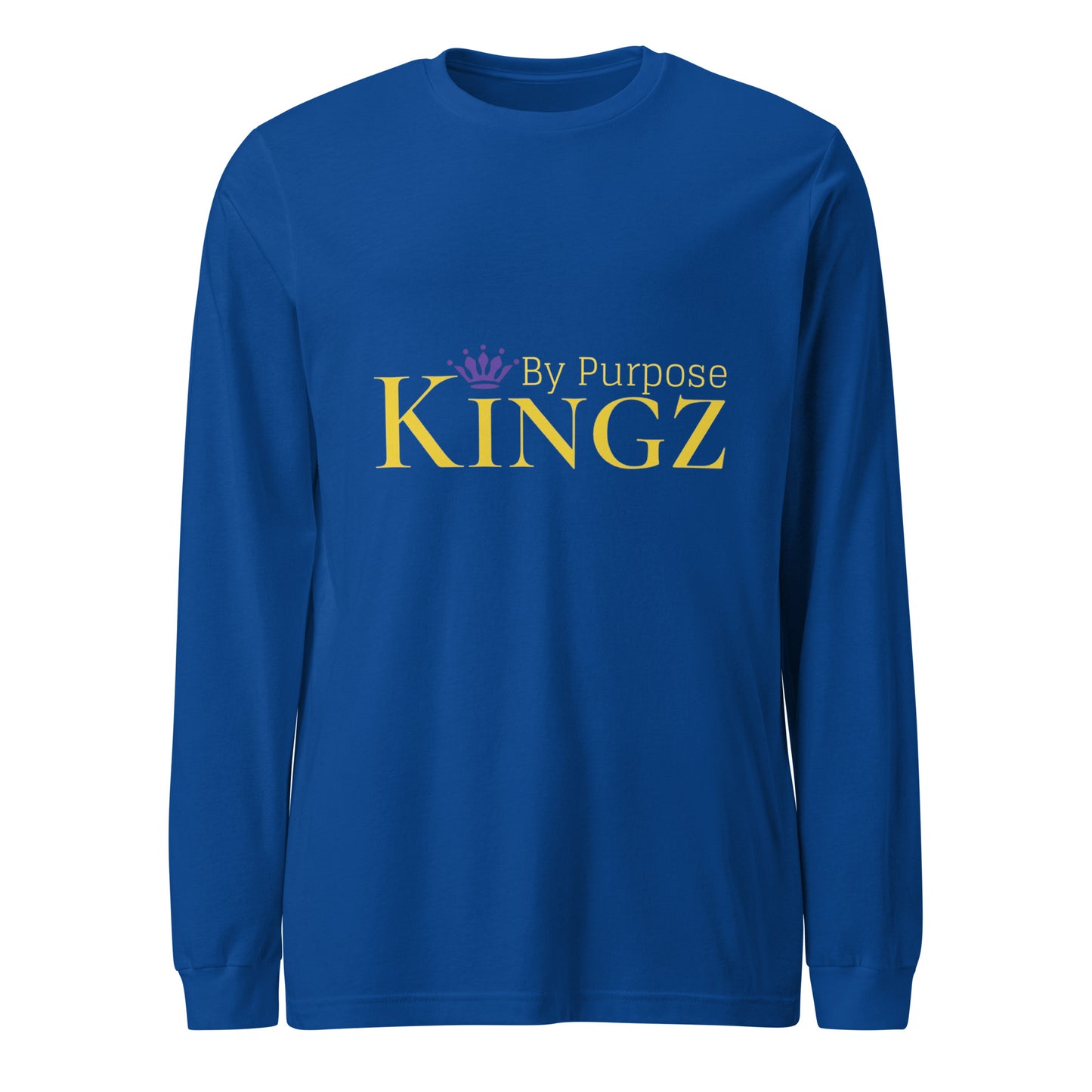 Kingz By Purpose Royal Combo (Gold/Gold/Purple) Long Sleeve Tee