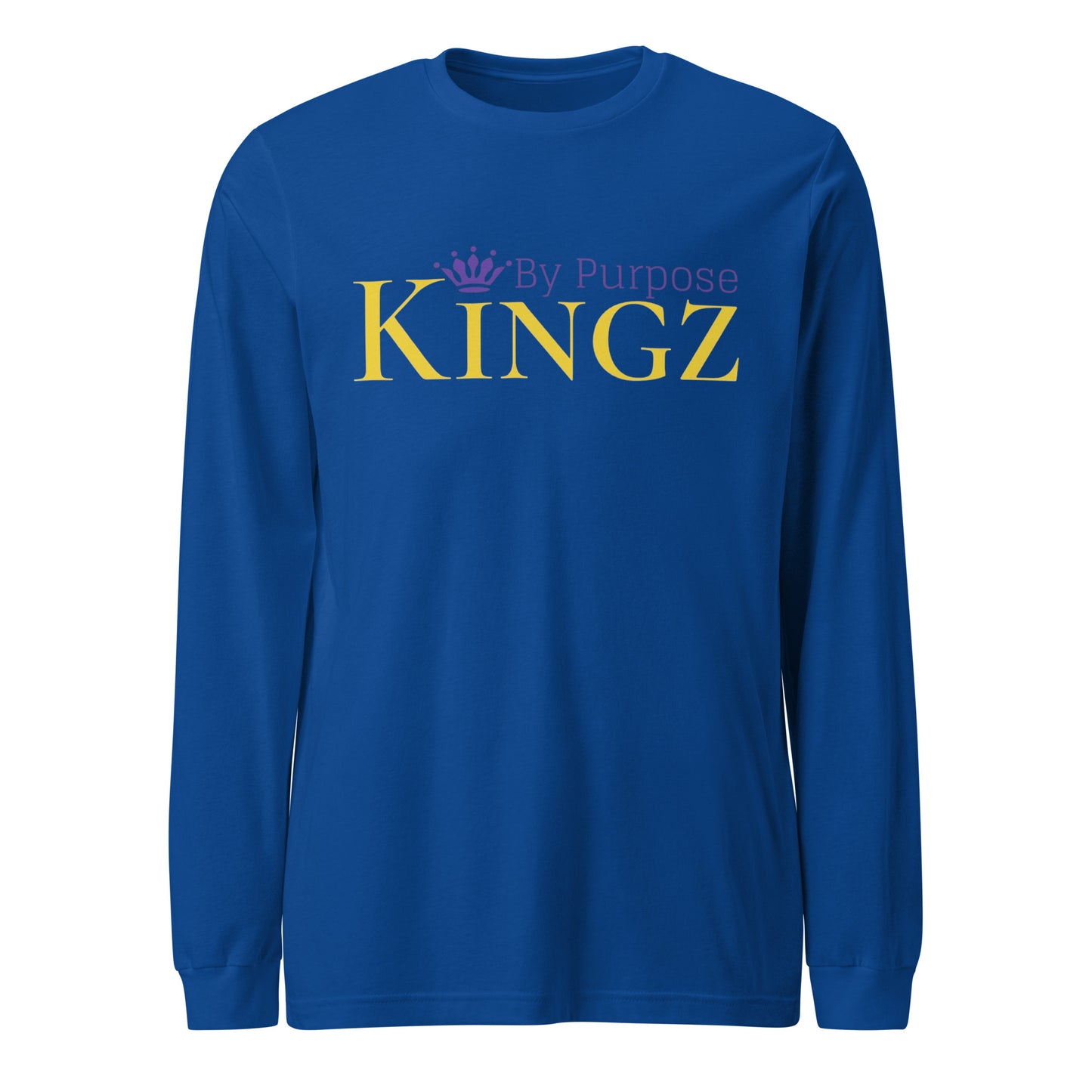 Kingz By Purpose Royal Combo (Gold/Lila/Lila) Langarm-T-Shirt