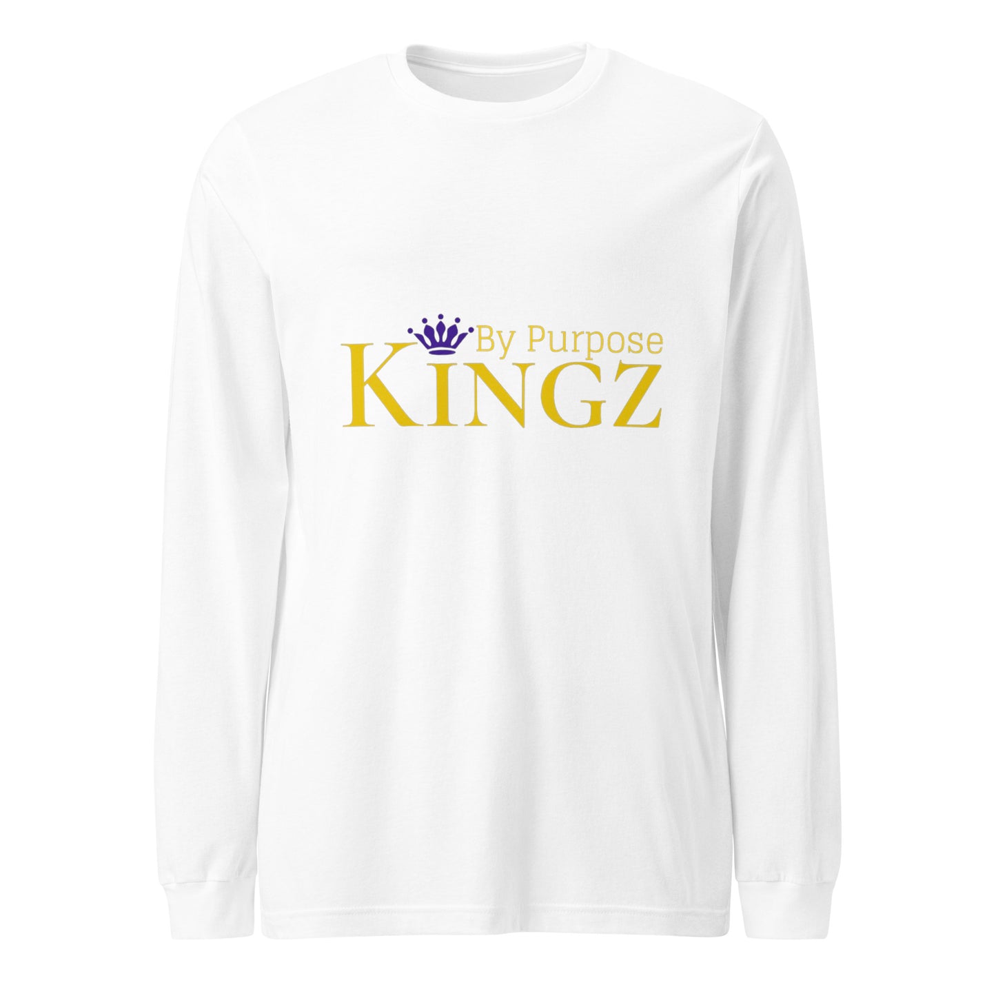 Kingz By Purpose Royal Combo (Gold/Gold/Purple) Long Sleeve Tee