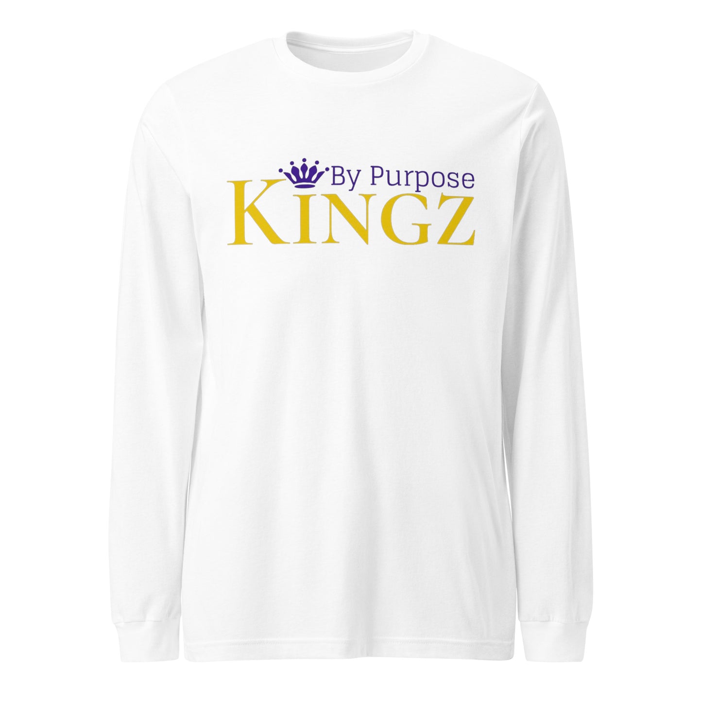 Kingz By Purpose Royal Combo (Gold/Lila/Lila) Langarm-T-Shirt