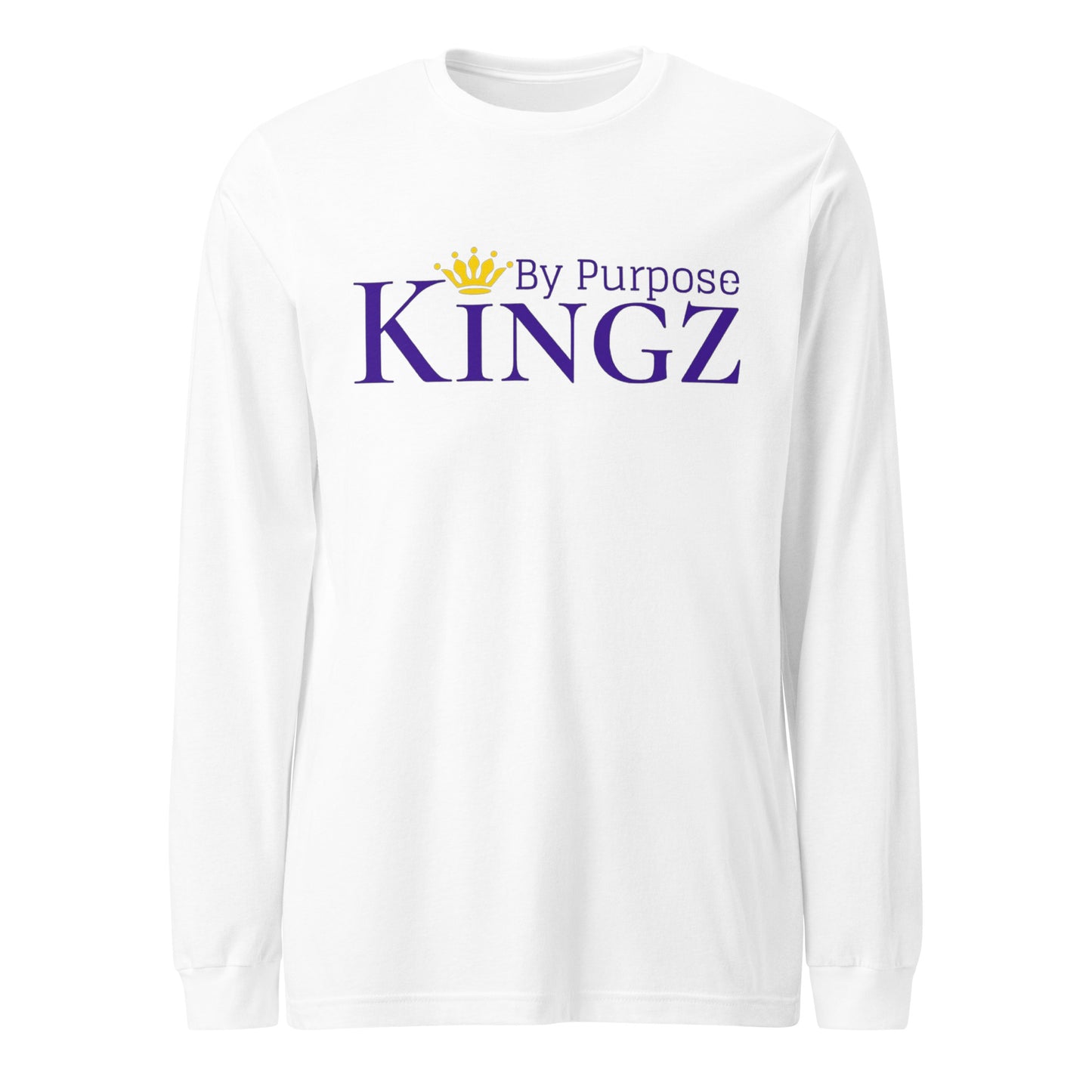 Kingz By Purpose Royal Combo (Purple/Purple/Gold) Long Sleeve Tee