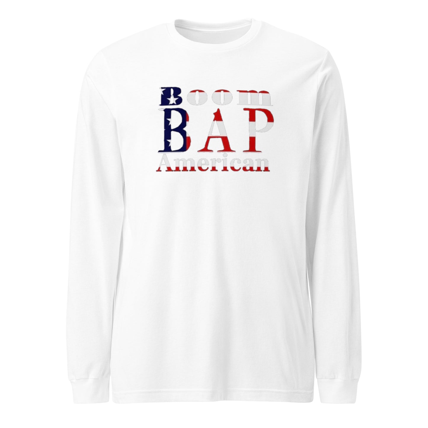 Boom Bap American Long Sleeve Tee (Color way Options 1)