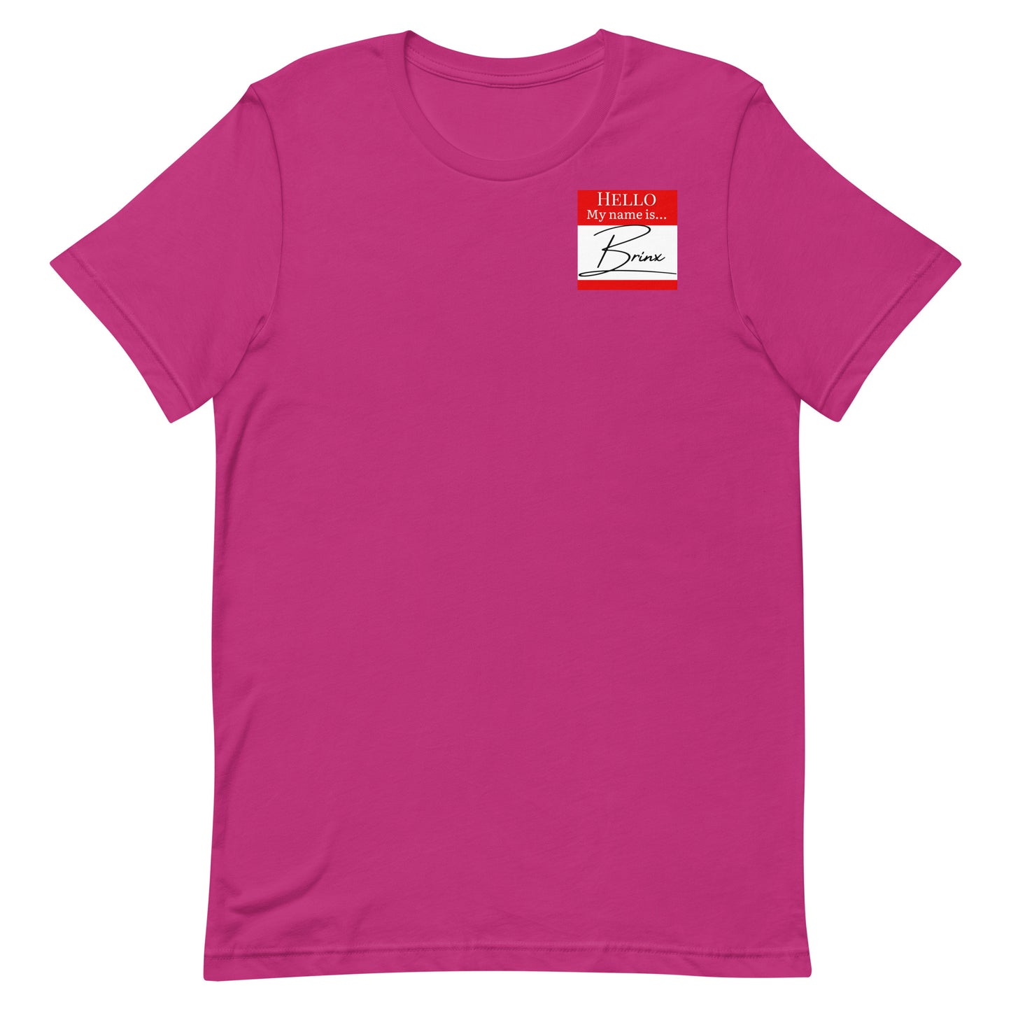 Hello, My Name Is…(Brinx) T-shirt [Color way Options 2]