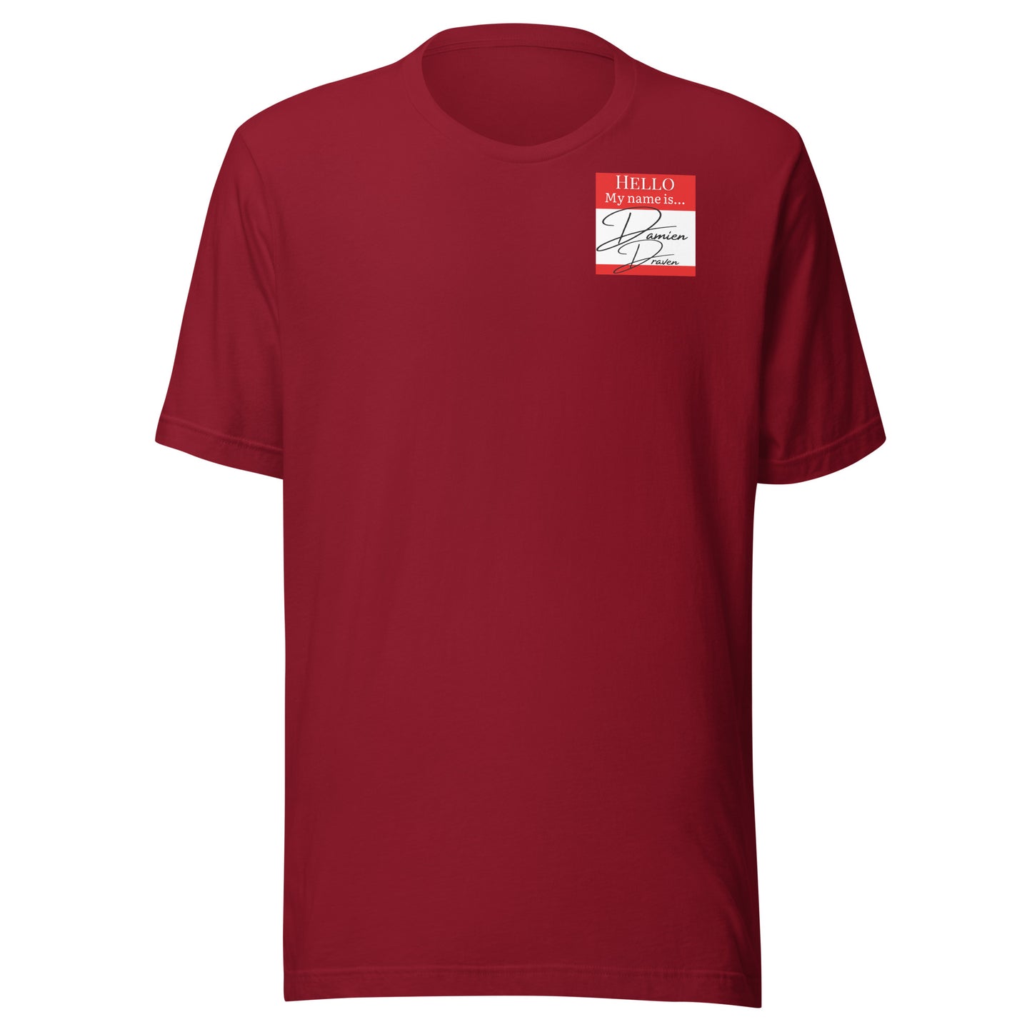Hello, My Name Is...(Damien Draven) T-shirt [Color way Options 1]