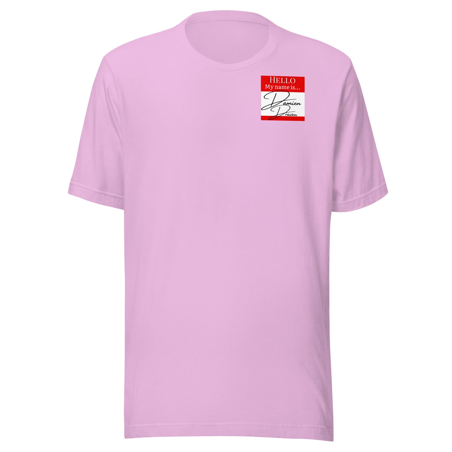 Hello, My Name Is...(Damien Draven) T-shirt [Color way Options 3]