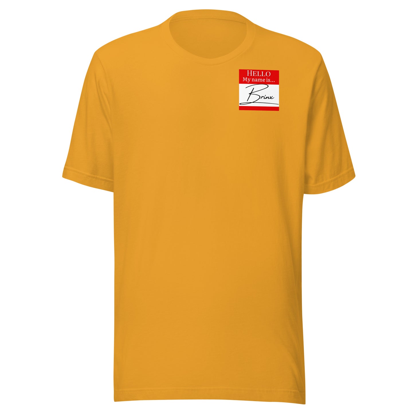Hello, My Name Is…(Brinx) T-shirt [Color way Options 3]