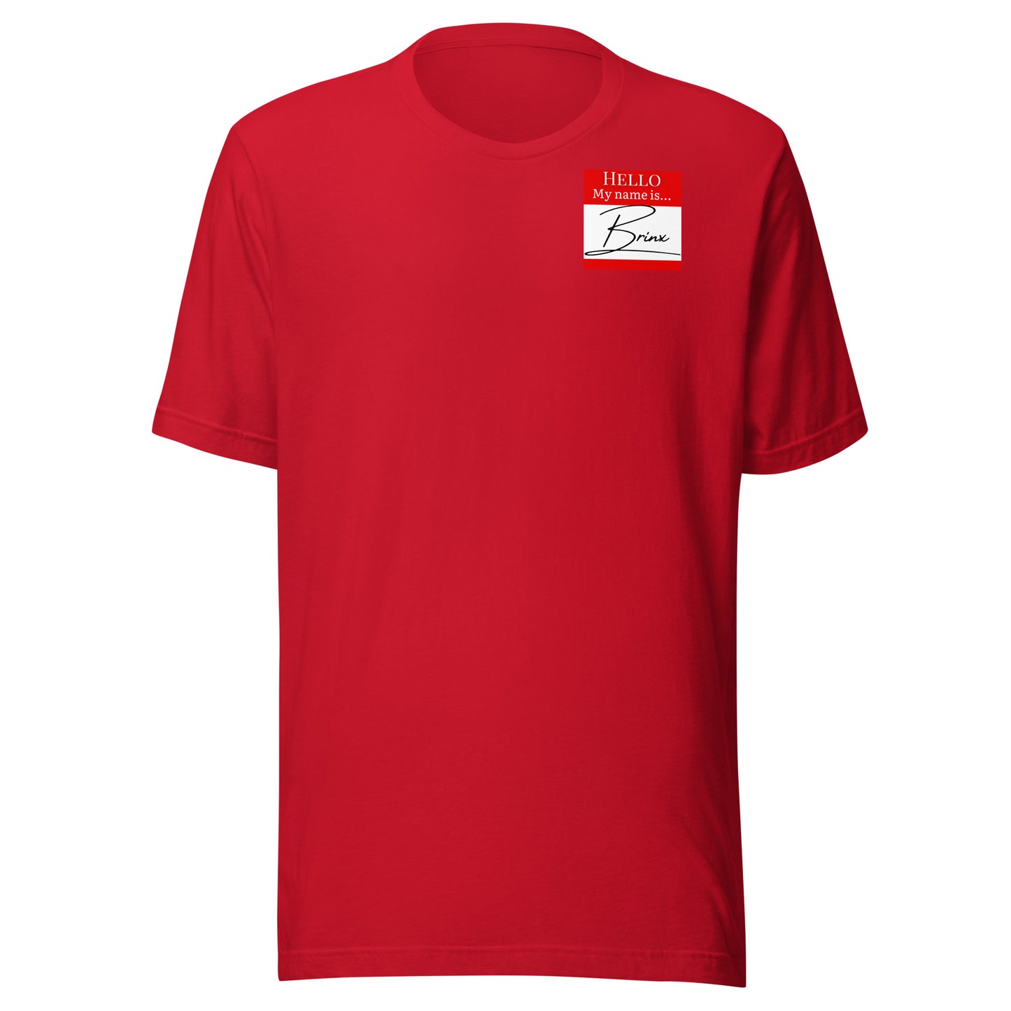 Hello, My Name Is…(Brinx) T-shirt [Color way Options 1]